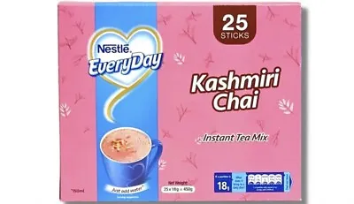 2x Nestle Everyday Instant Tea Mix Kashmiri Chai  25 Sticks In Each Box • $24.99