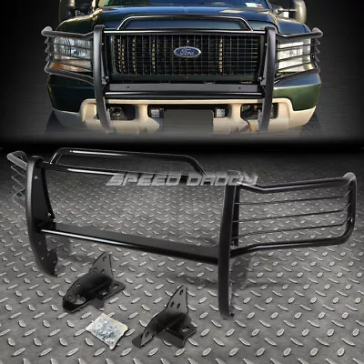 For 99-07 F250-F550 Superduty Black Mild Steel Front Bumper Brush Grille Guard • $258.99