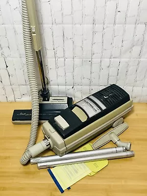 Vintage Electrolux LE Canister Vacuum With Attachments And Bags • $149.99
