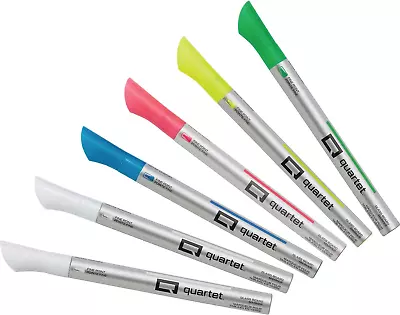 Quartet Glass Dry Erase MarkersWhiteboard MarkersWhite & Neon Colors6 Pack • $17.52