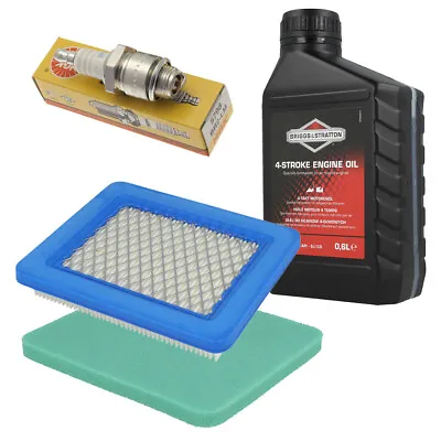 Quantum Service Kit (Air Filters Plug Oil) Fits Briggs & Stratton • £16.80