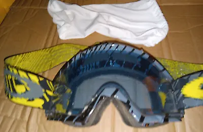 Oakley Ski Snowboarding HDO Goggles Nice W Bag Black Yellow Gray! • $59.99