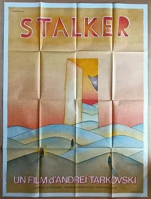 $400.57 • Buy Stalker ORIGINAL French 1p 1981 POSTER Andrej Tarkovsky Soviet Sci-Fi Folon Art