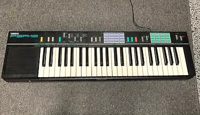 Vtg Yamaha PSR-12 80’s Synthesizer 49 Key Keyboard Electric Piano W Power Supply • $100