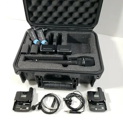 Sennheiser AVX ME2/MD42 Wireless Digital System W/Lavaliers And MD42 Microphone • $1449