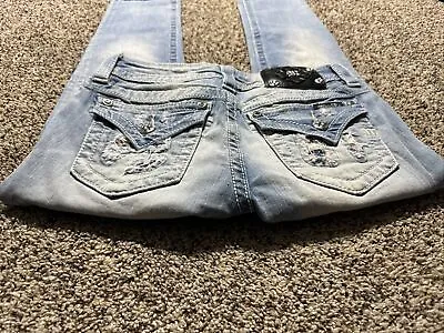 Miss Me Signature Skinny Designer Jeans Size 26 • $10.99