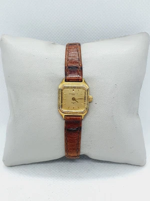 £21 • Buy Vintage Solvil Et Titus Feuille Dor Quartz Ladies Watch 1 Jewel DL801001
