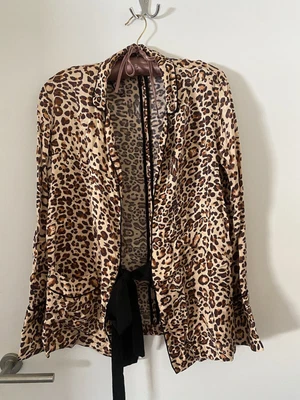 £5.99 • Buy Topshop Leopard Print Kimono/wrap Style Shirt Size 6