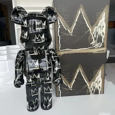 New 400% Bearbrick  28cm Jean-michel Basquiat Limited Collection Medicom Toys • $37.88