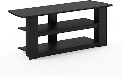 TV Stand Black Table Unit For Television 32 To 50 Inch LCD OLED LED Modern • £34.99