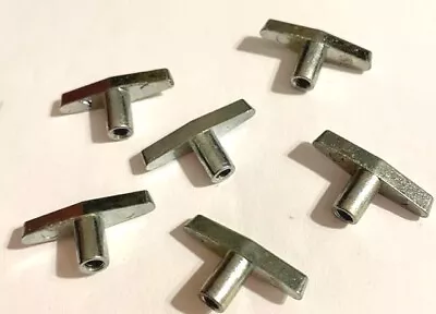6 Replacement Keys For Sankyo Music Box Movements Nickel Size 1/2  • $5