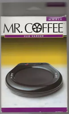 Mug Warmer-mr. Coffee Mwblk   Black - Easy Clean-hot Beverage & Soups-nib • $10