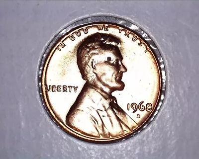 1968d 1c Clash-ddr? Lincoln Cent #22 • $0.99