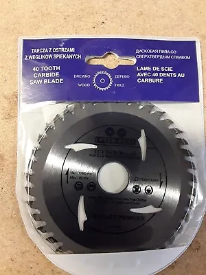 40 Tooth  Carbine Wood Saw Disc  - 115mm  • £6