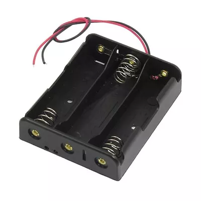  Series 3.7V Flat Tip Battery Holder Case For 3 X 18650 Batteries D6D87102 • £3.59