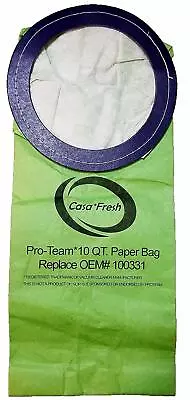 $319 • Buy Replacement Proteam 10 Qt 100331 BackPack Vacuum Bags AllStar Super Coach 180