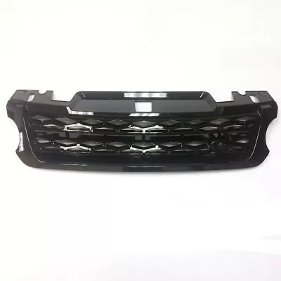 Black Mesh Front Upper Hood Center Grille For 14-17 Range Rover Sport LR054767 • $55.76