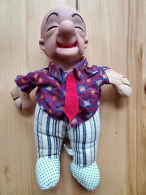 Vintage Mr. Magoo Original Doll With Vinyl Head TV Cartoon Plush 13  Toy 1989 • $19