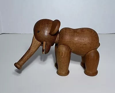 Vintage BOJESEN SIGNED Wood ELEPHANT MID CENTURY MODERN DENMARK • £191.92