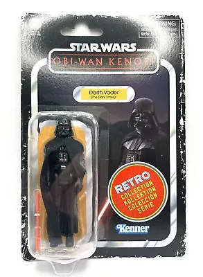 Official Star Wars Retro Collection Darth Vader Action Figure 3.75-Inch New • £7.95