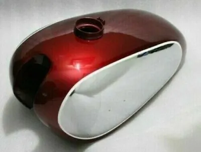 GAS FUEL TANK STEEL RED & CHROME For NORTON MATCHLESS G12 CSR COMPETITION ECs • $261.35