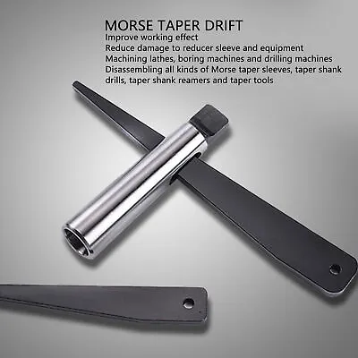 Morse Taper Drift Key Remove Shank Drill Chuck Metalworking Supplies DIN317/0 • $7.34