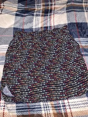 NWOT Merona Geometric Print Skirt. Rainbow Blocks W/ Pockets • $12.99
