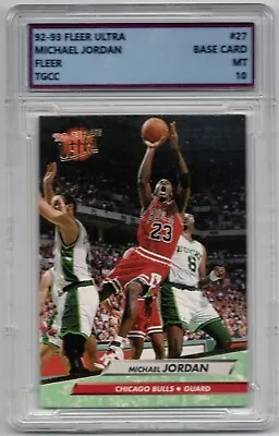 92-93 Fleer Ultra Michael Jordan #27 • $100