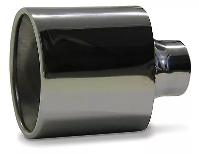 Vt Commodore Saas Stainless Steel Exhaust Straight Tip Vt V8 V6 Hsv 57 Mm Inlet • $29.99
