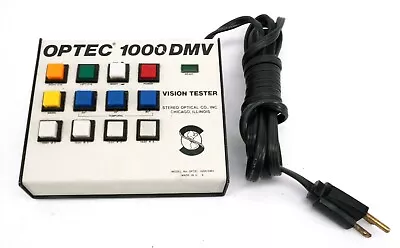 Stereo Optical Optec 1000 DMV Vision Screener Tester Remote Control Power Box • $30