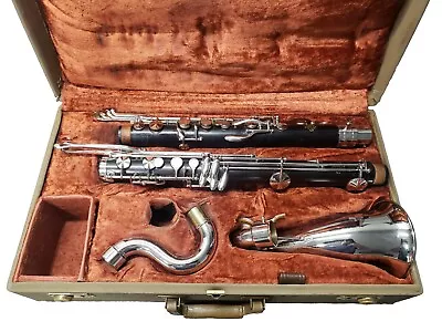 Leblanc Paris Professional Wood Bass Clarinet Plays Excellent! • $1695