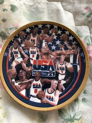 USA Dream Team Plate With Michael Jordan • $1.30