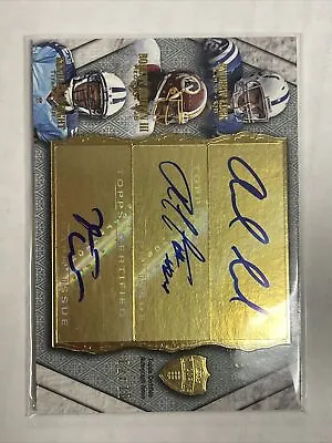 2012 Supreme Triple Auto /10 Andrew Luck Robert Griffin III Kendall Wright • $79.99