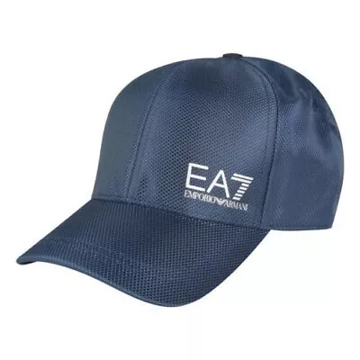 EA7 Mens Train Core ID Blue Baseball Cap Adjustable 275611 6A690 • £62.99