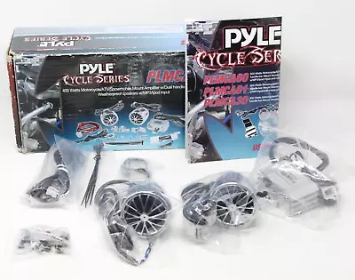 Pyle Cycle Series Amplifier & Speakers & Mount Motorcycle PLMCA30-UNTESTED • $35.09
