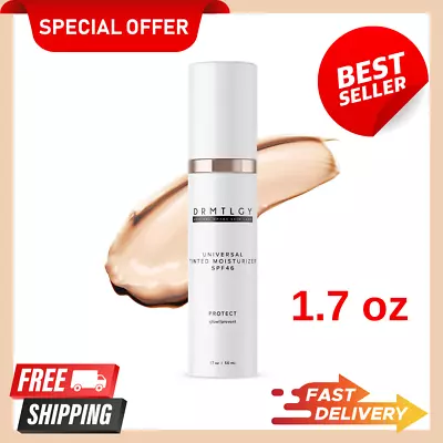 DRMTLGY Tinted Moisturizer With SPF 46. Universal Tint All-In-One Face Sunscreen • $33.09
