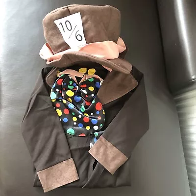 Children Mad Hatter Costume 5-7 Years BNWT • £10.99