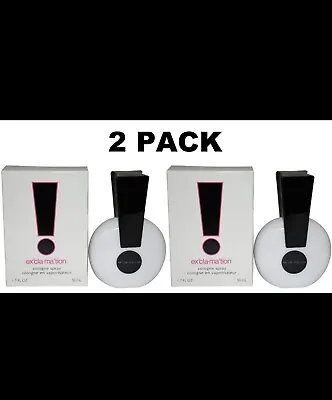 Coty Exclamation COLOGNE 50ml Spray For Women NEW- PACK OF 2 • £21.75
