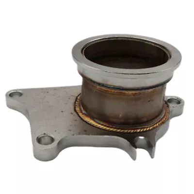 T3 T4 5 Bolt Turbo Flange To 2.5  Stainless Steel V-band Conversion • $39.99