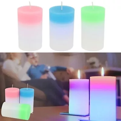 Special Magic Candle 06 Pcs Blue & Pink Real-Flame Candle Made From Wax • $40.99