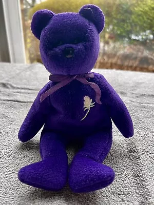 £25 • Buy Ty Beanie Baby - Princess Diana Bear - Indonesia   - Retired No Tag