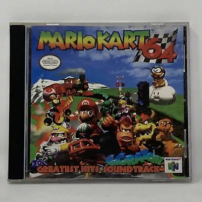 Mario Kart 64 Greatest Hits Soundtrack CD Complete In Case (B15) • $74.99