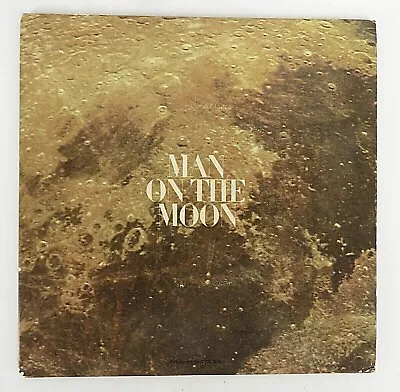 Man On The Moon 1969 CBS News Walter Cronkite Broadcast 7in 33RPM Apollo 11 • $8.99