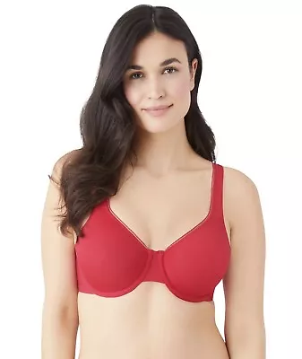 Wacoal 855352 High Standards Seamless Underwire Bra Sand Sz 32DD • $22