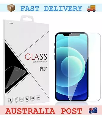 $4.99 • Buy Tempered Glass Screen Protector Iphone 14 13 12 11 Xr Xs X 8 7 6 Pro Max Plus