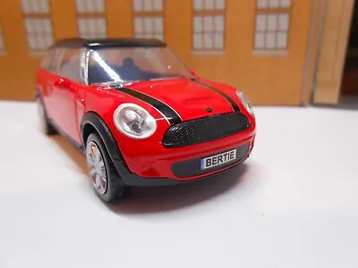 PERSONALISED PLATES MINI CLUBMAN Toy Car MODEL BOY GIRL DAD CHRISTMAS GIFT BOXED • £12.95
