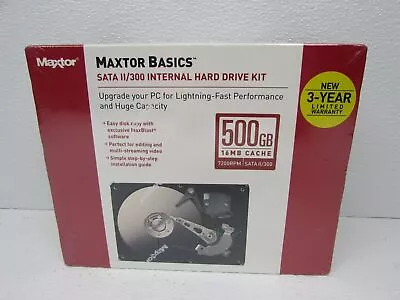 Maxtor L01F500 500 GB SATA II Internal Hard Drive • $34.89