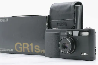 LCD Works [Almost MINT] Ricoh GR1s Black Point & Shoot QD 35mm Film Camera JAPAN • $1019.83