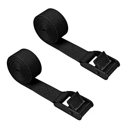 2 Pack Lashing Straps Cam Buckle Tie Down Straps For Motorcycle Kayak Cargo • $11.99