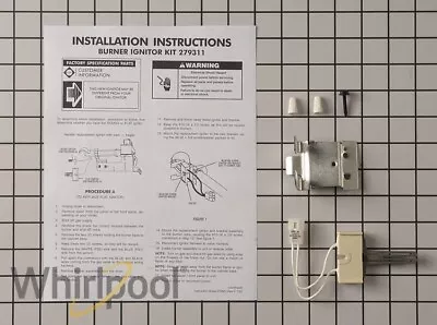 New Genuine OEM Whirlpool Dryer Burner Igniter 279311 • $20.71